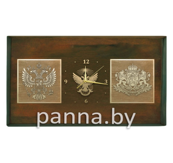 Настенные часы с логотипом