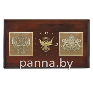 Настенные часы с логотипом