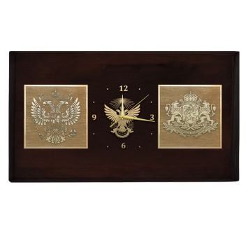 Настенные часы с логотипом
