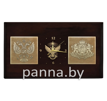 Настенные часы с логотипом
