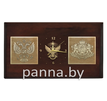 Настенные часы с логотипом